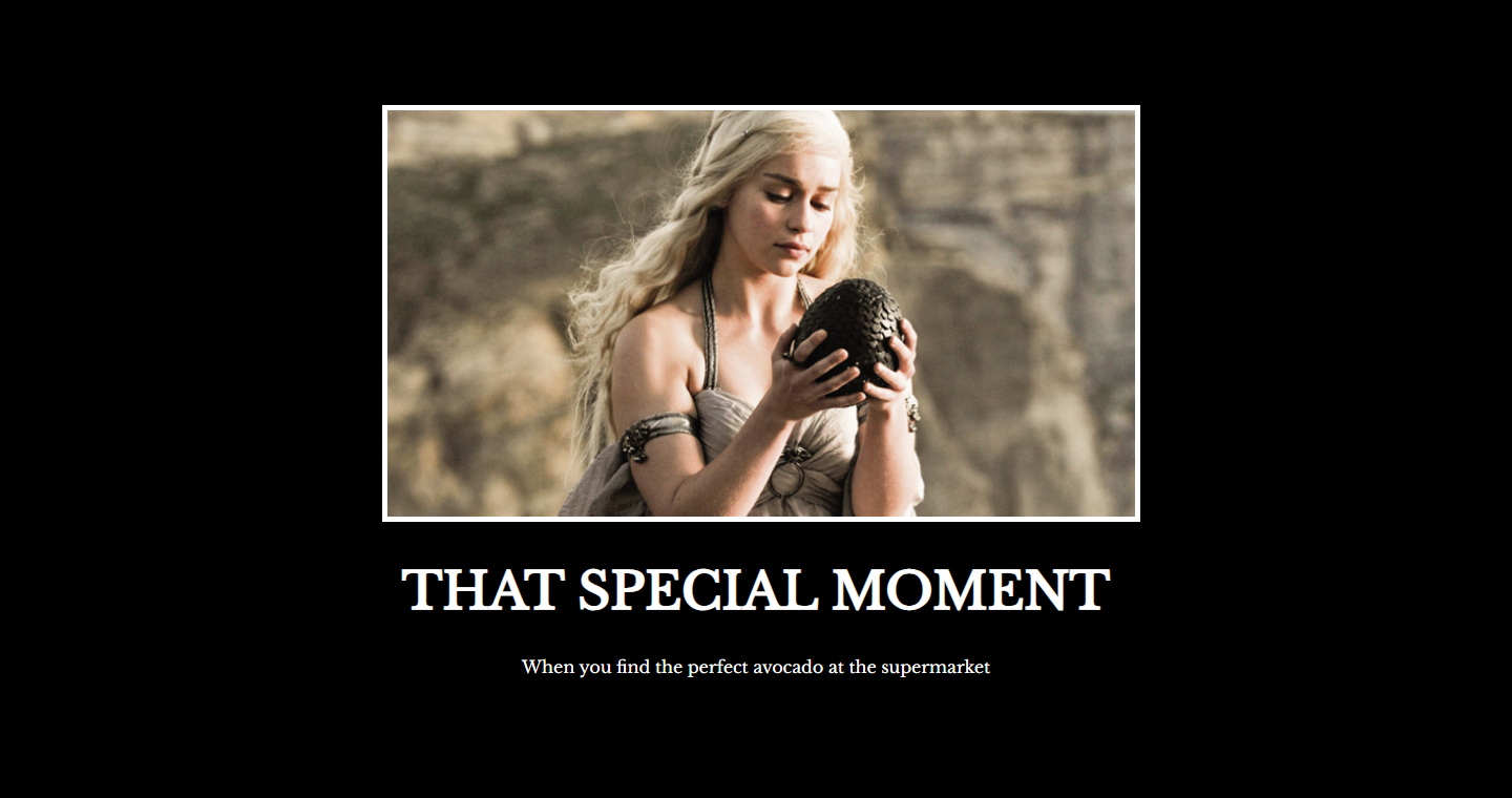 Motivational poster