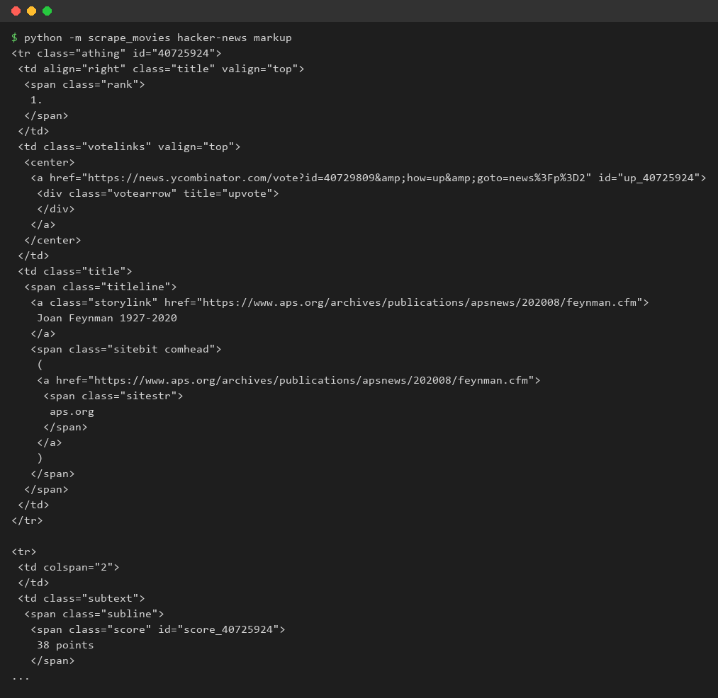 Step 2: markup
