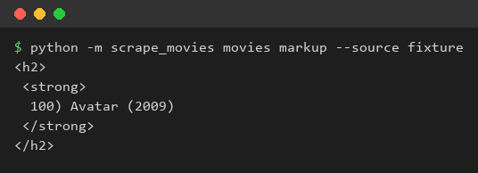 Step 2: markup